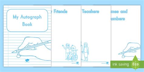 End of Year Autograph Book | Resource | Twinkl USA