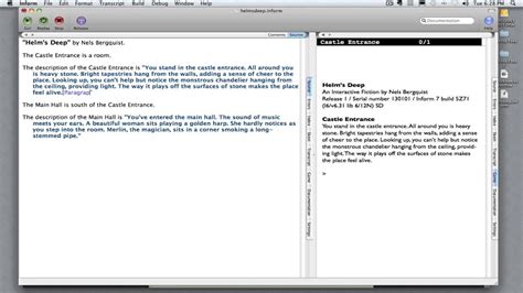 Image result for Inform 7 File Structure