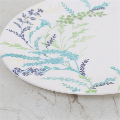 Buy Meadows-Madora Floral Dinner Plates - Melamine - Dinner Plate - 2 ...