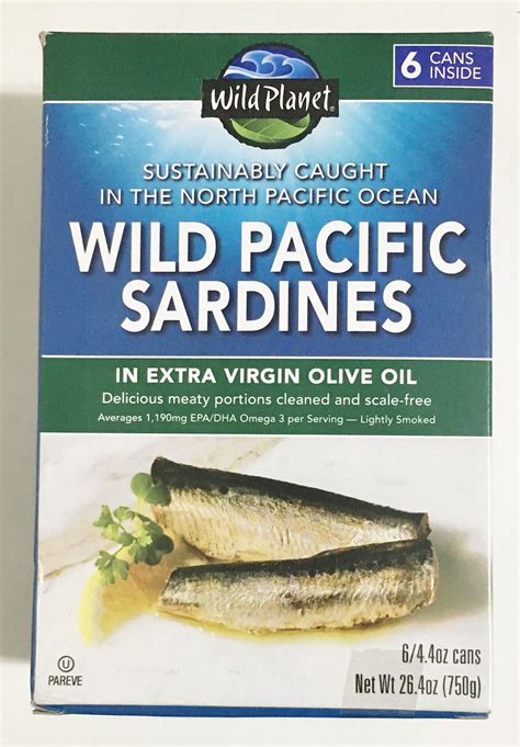 Amazon.com: WILD PLANET Lightly Smoked Wild Sardines in Extra Virgin ...