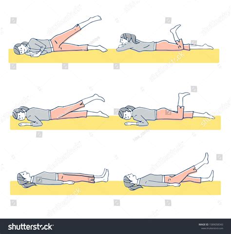 Lying Quad Stretches