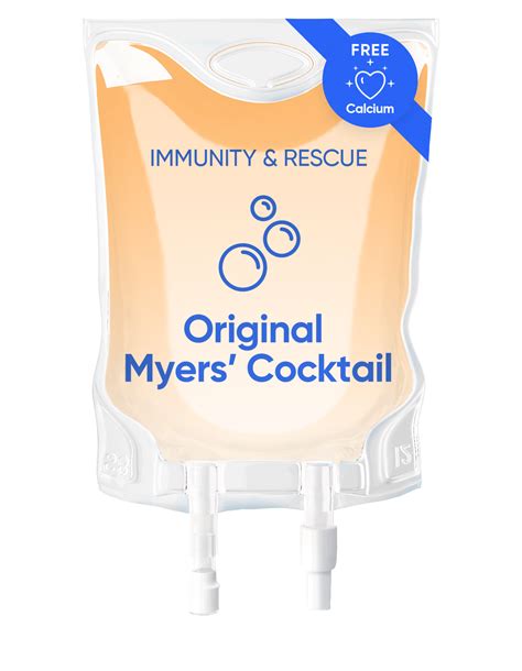 Myers' Cocktail IV Therapy Near Me - Mobile IV home Infusion | HydraMed