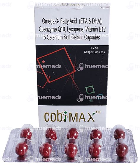 Cobimax Soft Gelatin Capsule 10 - Uses, Side Effects, Dosage, Price ...