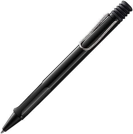 Lamy Safari Black Ball Point Pen with Medium M16 black refill : Amazon ...