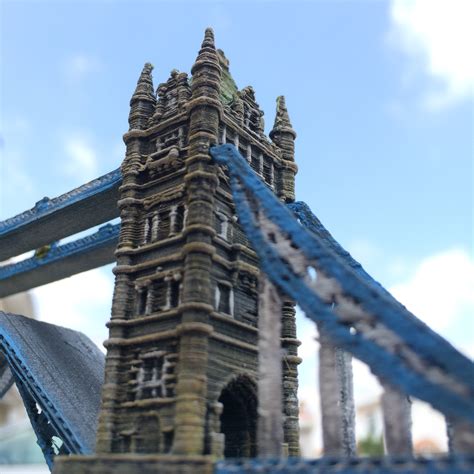 Tower Bridge - London , UK autorstwa MiniWorld3D | Pobierz darmowy model STL | Printables.com