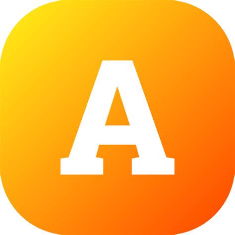 Letra a - ícones de educação grátis