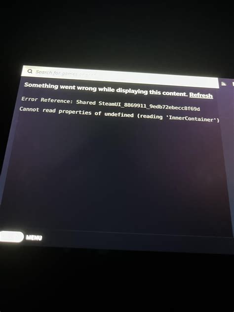 Image result for Error DirectX Steamdeck