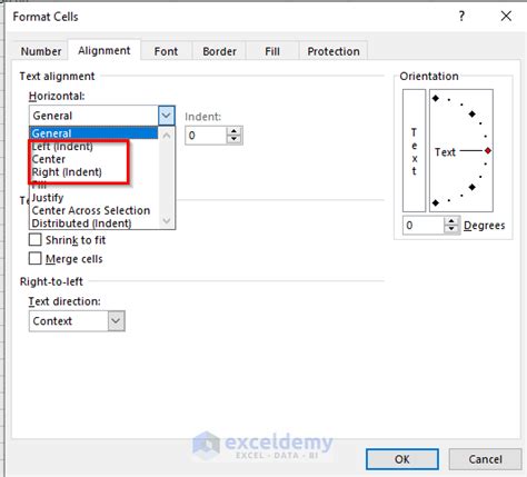 Image result for Text Alignment Meaning Excel