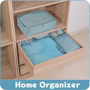 House of Quirk Polyester Blend Travel Storage Printed Clothes Packing ...