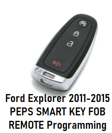 Image result for 2016 Ford Explorer Key Fob Programming