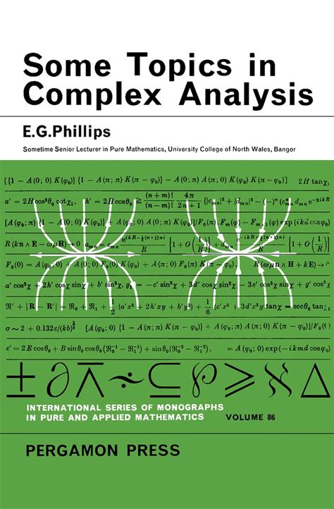 Some Topics in Complex Analysis (ISSN) eBook : Phillips, E. G., Sneddon ...