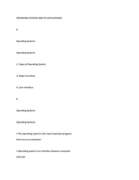 Applications of Operating System 的图像结果