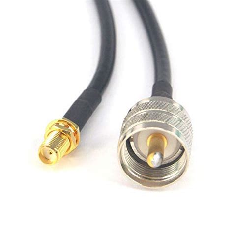 Buy 3AN Telecom Low Loss RG58 Extension Cable with SMA Female to UHF ...