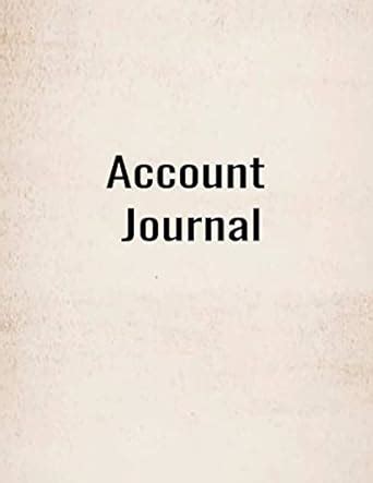 Buy Account Journal: This accounts journal features 6 columns for ...