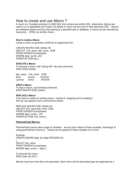 Image result for Creating a Macro