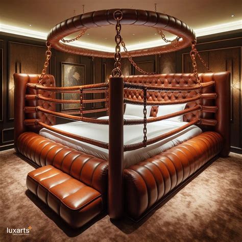 Knock Out Comfort: Boxing Ring-Inspired Bed for Athletes and ...