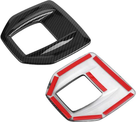 Buy Suuonee Gear Shift Box Cover, Carbon Fiber ABS Gear Shift Box Panel ...