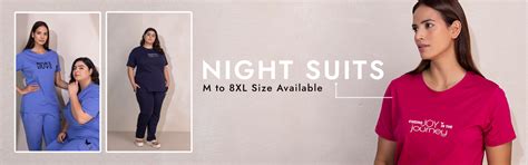 Buy Comfy & Cotton Night Suits For Women Online By Tittli