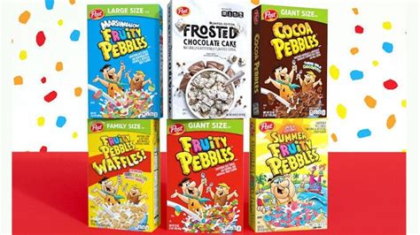 Fruity Summer-Ready Cereals : Summer Fruity Pebbles Cereal