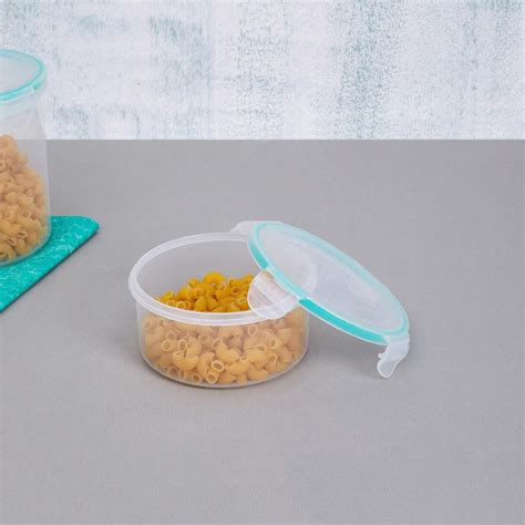 Buy Palestine Canary Transparent Solid Round Airtight Container - 600ml ...