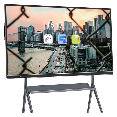 JYXCN 75 Inch Smart Board Interactive Display with 10-Point Touch ...