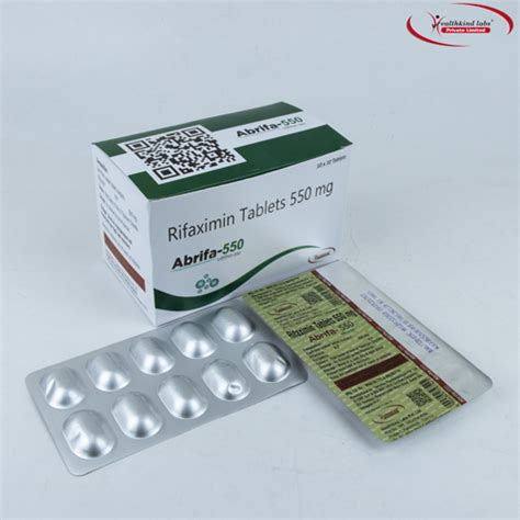 ABRIFA-550 Tablets HEALTHKIND LABS PVT LTD