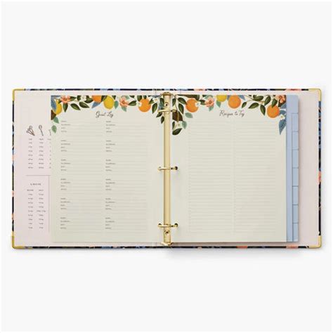 Citrus Grove Recipe Binder – The Paper Company India