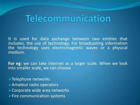 PPT - Telecommunications Systems PowerPoint Presentation, free download ...