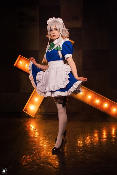Sakuya Izayoi -Touhou (2019) naked cosplay asian 9 photos. Onlyfans, Patreon, Fansly cosplay ...