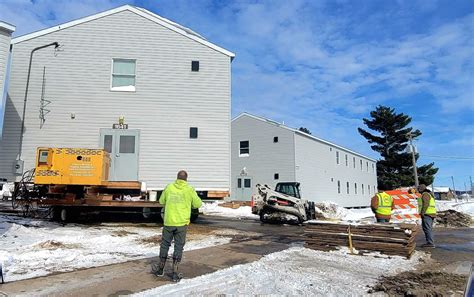 History made: Contractor moves first two World War II-era barracks at ...