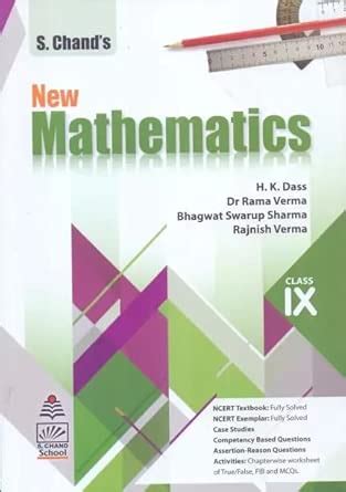 S. Chand's New Mathematics For Class IX New Revised And Update Editions ...
