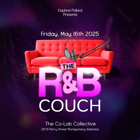 THE R&B COUCH SEASON 2, The Co-Lab Collective, Montgomery, 16 May 2025 ...