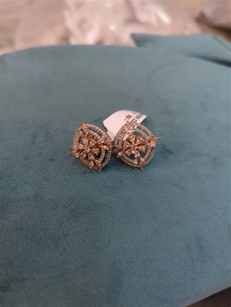 Rose Gold Copy Studs