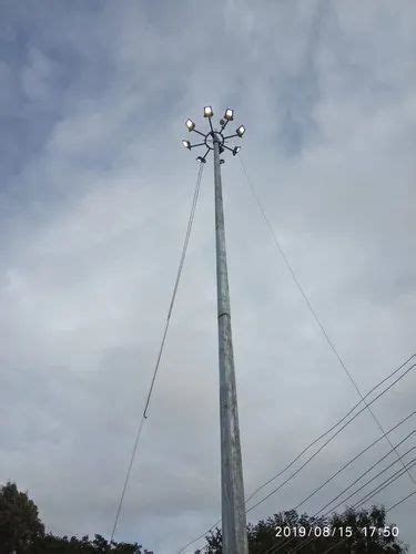 High Mast Pole - MS High Mast Lighting Pole Service Provider from Bengaluru