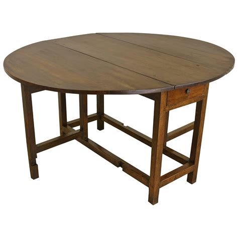 Large Jacobean Oak Gateleg Table at 1stDibs