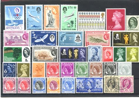G.BRETAGNA /COLONIE INGLESI - LOTTO/39108 - REGINA ELISABETTA 36v ...