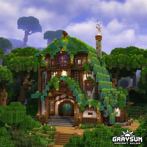 Minecraft - Moss Mansion Interior Design