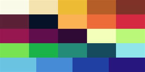 Colors Basic🟡🔴🟢🔵 Palette