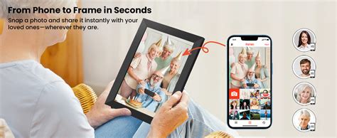 Buy FRAMEO 32GB 10.1" Wi-Fi Digital Photo Frame with Touch Screen ...