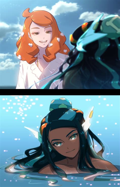 nessa and sonia (pokemon and 1 more) drawn by mikripkm | Danbooru