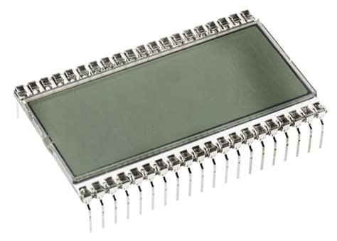 RS PRO | RS PRO 7-Segment LCD Display, Black on Grey, 1 Row by 4 ...