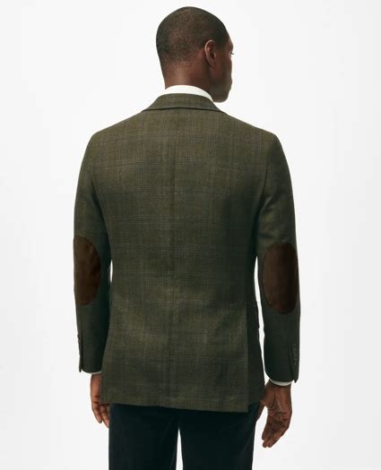Classic Fit Checked Sport Coat in Wool
