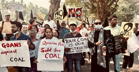 Goa coal protests: In blow to residents, pollution board allows company ...