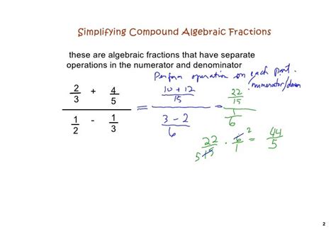 Image result for Compound Fractions Examples