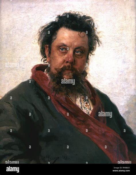 Modest Petrovich Mussorgsky : one of the Russian composers known as the ...