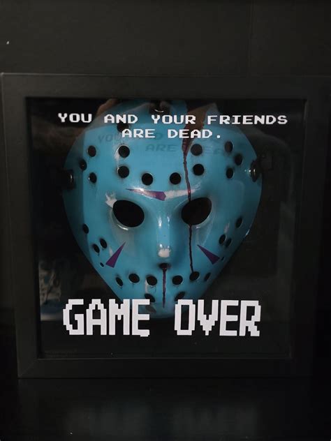 Jason Nes Theme Collectible Mask Display - Etsy