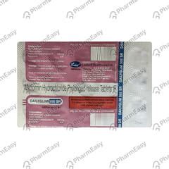 Gluformin 500 MG Tablet (15): Uses, Side Effects, Price & Dosage ...