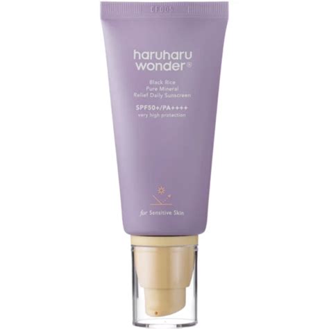 Haruharu Wonder Black Rice Pure Mineral Relief Daily Sunscreen SPF50 ...