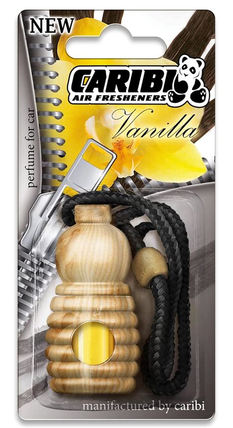 FEEL FRESH CARIBI WOOD AROMA Hanging Car Perfume | Car Air Freshener ...