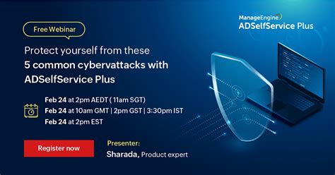 Protect yourself from these 5 common cyberattacks With ADSelfService ...